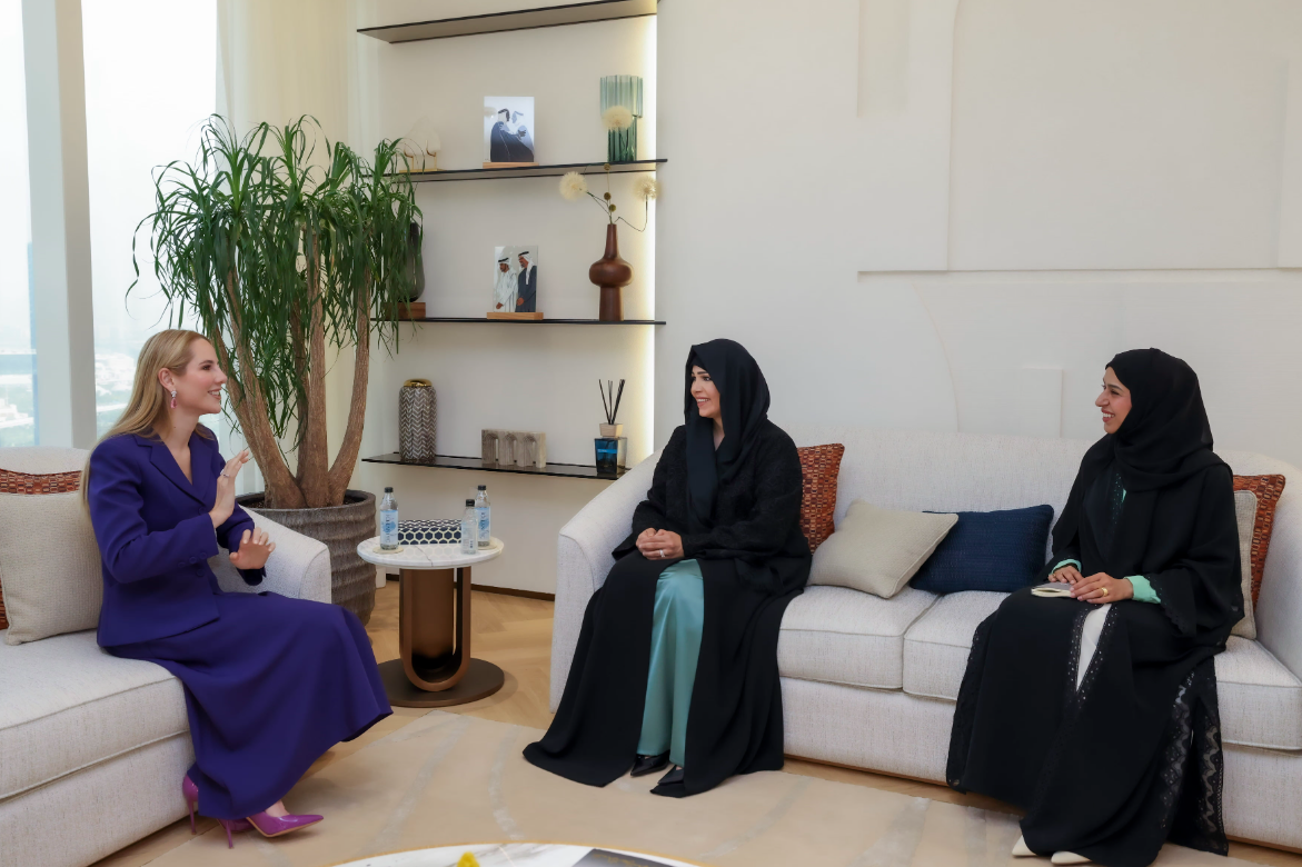Latifa bint Mohammed Meets with Ecuador’s First Lady