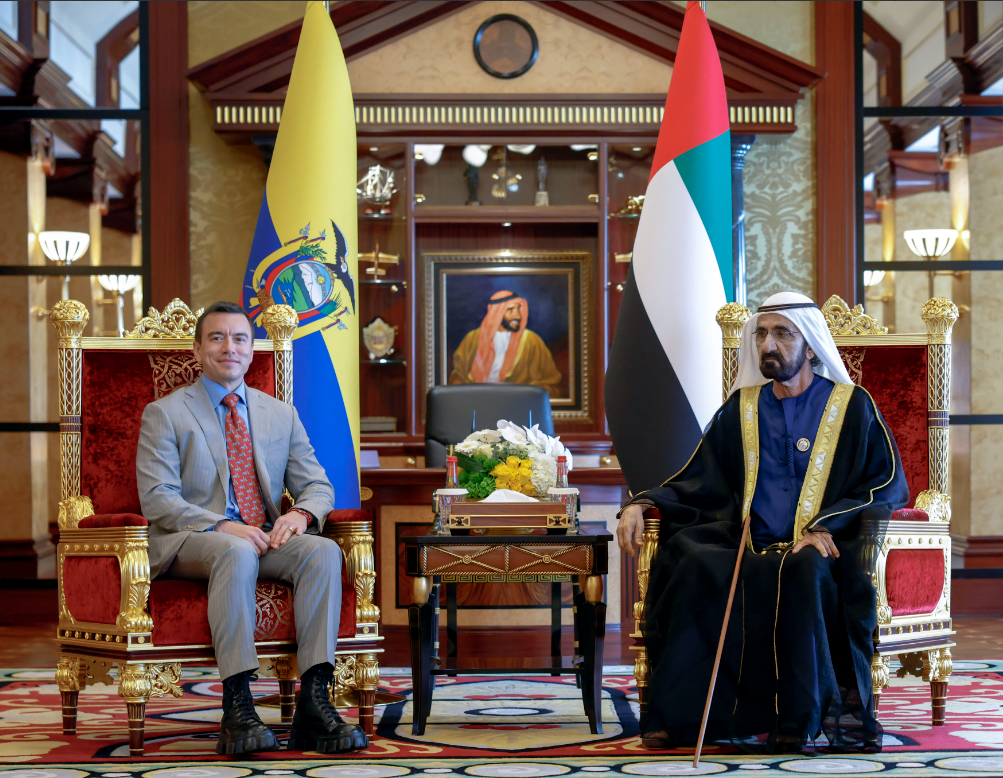 ​Mohammed bin Rashid, Ecuadorian President Explore New Economic Avenues