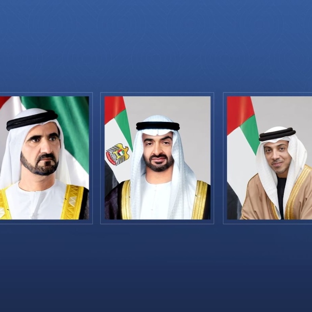 Photo: UAE leaders Congratulate Syrian President on Liberation Day