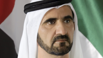 Photo: Mohammed bin Rashid Honors Arab Nobel Winner Abbas El Gamal