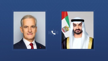 Photo: UAE President, Norwegian Prime Minister Discuss Bilateral Ties, Regional Developments