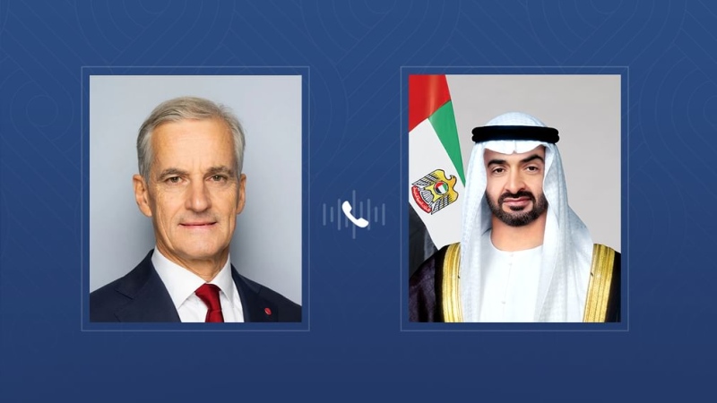 Photo: UAE President, Norwegian Prime Minister Discuss Bilateral Ties, Regional Developments