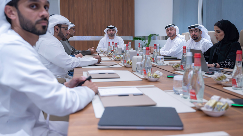 Photo: Mansoor bin Mohammed Reviews Preparations for Inaugural &lsquo;World Sports Summit&rsquo;