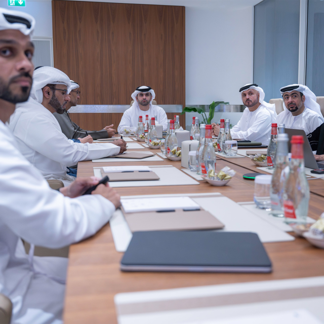 Photo: Mansoor bin Mohammed Reviews Preparations for Inaugural &lsquo;World Sports Summit&rsquo;