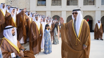 Photo: Mansour bin Zayed Attends Group Wedding Reception for Abu Dhabi Citizens at Qasr Al Hosn