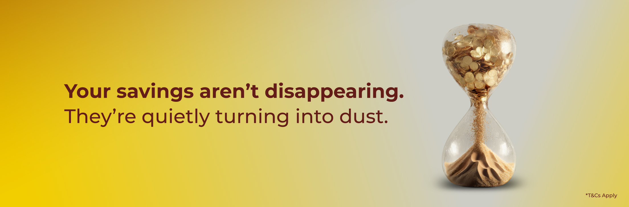 Your savings aren’t disappearing. They’re quietly turning into dust.