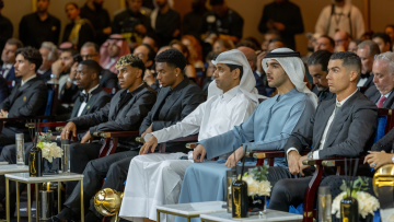 Photo: Mohammed bin Rashid bin Mohammed bin Rashid Attends the 16th GLOBE SOCCER Awards