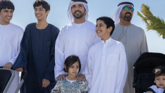 Photo: Hamdan bin Mohammed Reviews Jumeirah Beach 1 Development Project