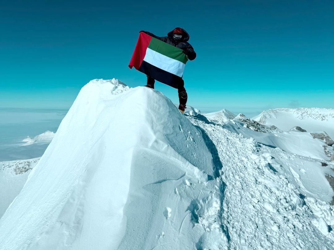UAE Teen Makes History at Antarctica’s Highest Peak; Dedicates Achievement to President & ‘Mother of Nation'
