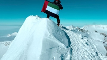 UAE Teen Makes History at Antarctica’s Highest Peak; Dedicates Achievement to President & ‘Mother of Nation'