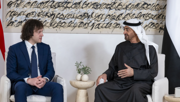 UAE President, Georgian Prime Minister Discuss Strengthening Bilateral Ties