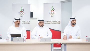 Photo: National Olympic Committee Announces UAE&rsquo;s Participation in Milano&ndash;Cortina 2026 Winter Olympic Games