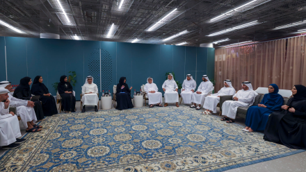 Photo: Latifa bint Mohammed Meets Season of Wulfa Creative Team and Representatives of Partnering Entities