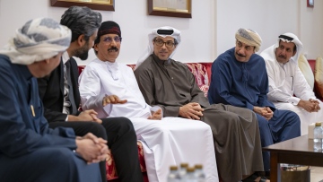 Photo: Mansour bin Zayed Offers Condolences on Passing of Ali Salem Al Beidh