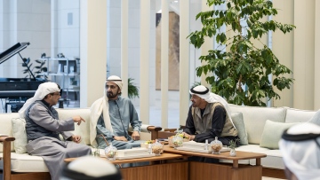 Photo: UAE President Receives Mohammed bin Rashid