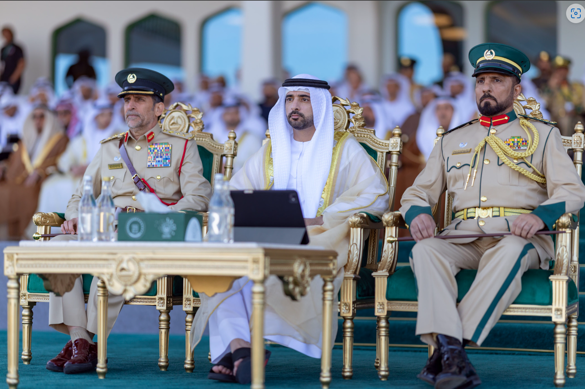 Hamdan bin Mohammed Presides Over Dubai Police Academy Graduation