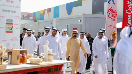 Photo: Mohammed bin Rashid Visits Al Quoz Arts Fest