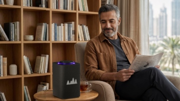 Photo: Smart Assistant Delivers Audio News Summaries to UAE Users