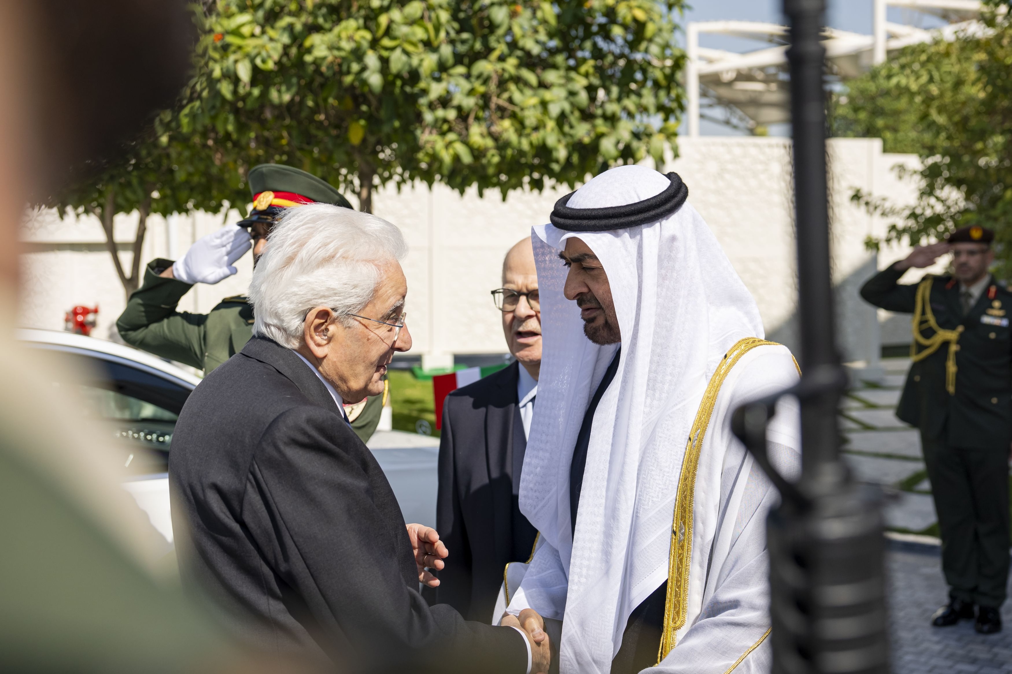 UAE And Italian Presidents Discuss Strategic Partnership During A State Visit to Abu Dhabi