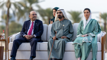 Photo: Mohammed bin Rashid Discusses Bilateral Ties, Regional Developments With Pakistani President