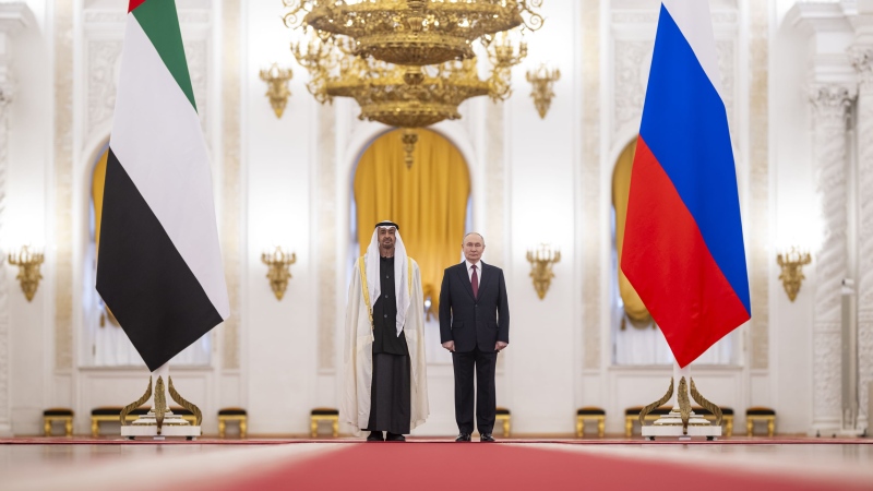 Photo: UAE, Russian Presidents Hold Talks in Moscow to Strengthen Strategic Partnership