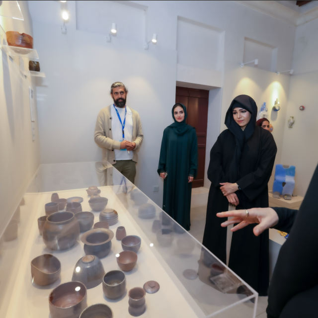 Photo: Latifa bint Mohammed Tours 14th edition of Sikka Art & Design Festival
