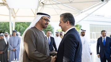 Photo: UAE President Meets With Prime Minister of the Kurdistan Region of Iraq