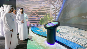 Photo: Mohammed bin Rashid Reviews Dubai&rsquo;s Blue and Green Spaces Roadmap 2030