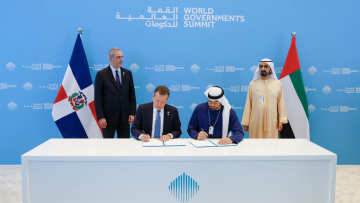 Photo: Mohammed bin Rashid witnesses MoU For WGS-Latin America Regional Dialogue