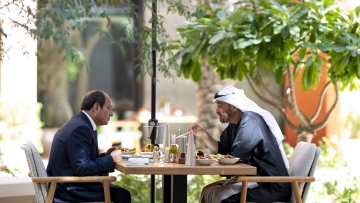 Photo: UAE and Egyptian Presidents Review Bilateral Ties and Regional Developments