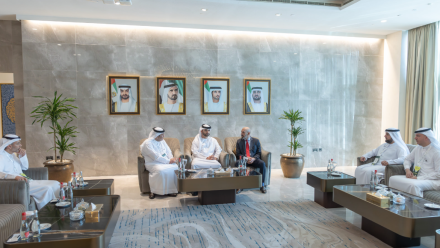 Photo: Mansoor bin Mohammed and Rush Health Leadership Discuss Clinical Expansion