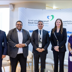 Photo: When Global and Regional Healthcare Leaders Think Together: Saudi German Health and Mayo Clinic at World Health Expo (WHX) 2026