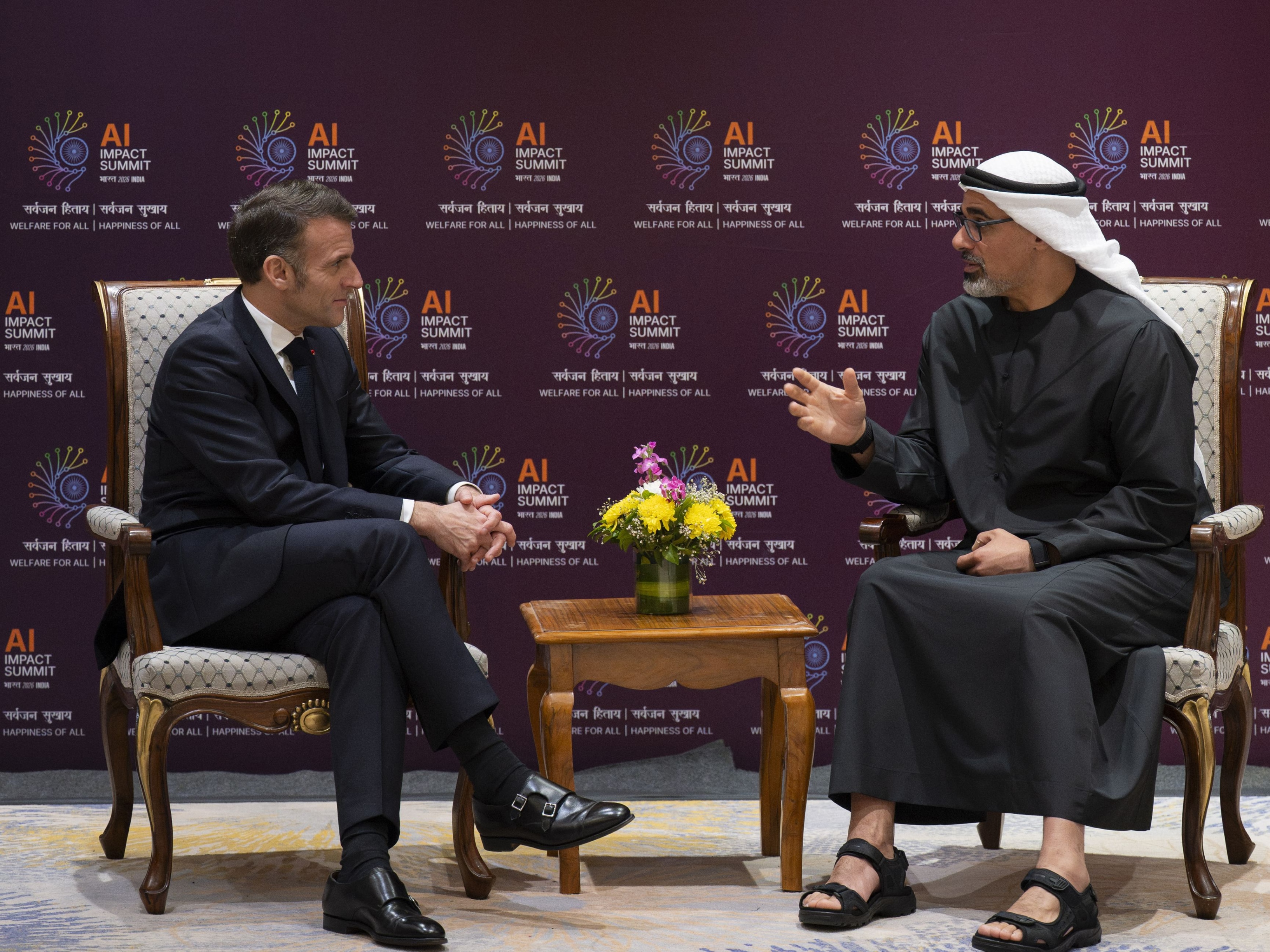 emirates247.com - Crown Prince of Abu Dhabi, French President Discuss Bilateral Cooperation
