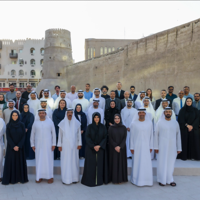 Photo: Latifa bint Mohammed Reviews Progress of Al Fahidi Fort Rehabilitation Project