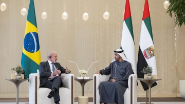 Photo: UAE and Brazil Leaders Seek to Deepen Strategic Alliance