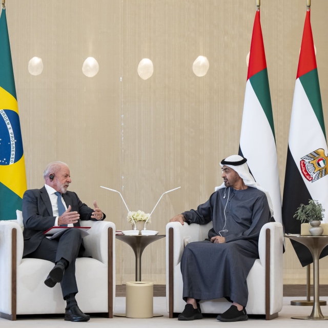Photo: UAE and Brazil Leaders Seek to Deepen Strategic Alliance