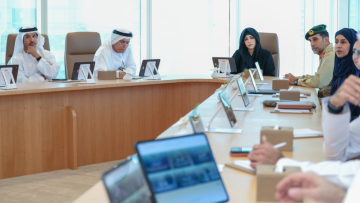 Photo: Latifa bint Mohammed Reviews Cultural Goals of 'Season of Wulfa' Initiative