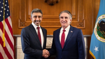 Abdullah bin Zayed and Interior Secretary Discuss Shared Climate and Conservation Goals