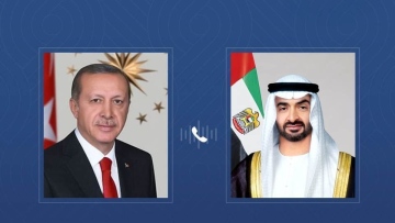 UAE and Turkish Presidents discuss regional developments and their implications for security and stability