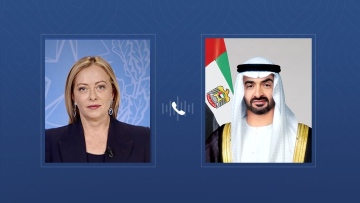 UAE President receives phone call from Italian Prime Minister on regional developments