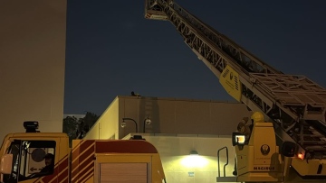 Photo: Incident near US Consulate extinguished