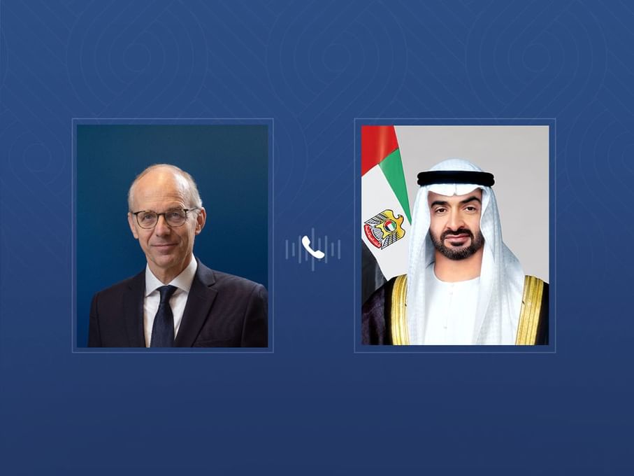 UAE President Receives Phone Call From Luxembourg Prime Minister Condemning Iranian Attacks